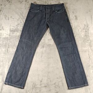 Levi's 511 Skinny Black Label Jeans Men's 36x30 Side‎ Zip Pocket Fits 34x29.5